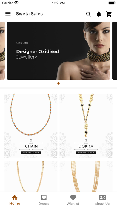 Screenshot #1 pour Sweta Sales Imitation Jewelry