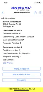 EasyHaul Customer App screenshot #3 for iPhone