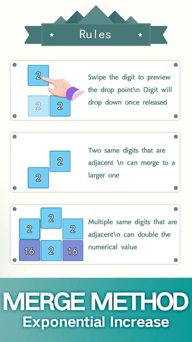 NumDrop - Number Puzzle Games Screenshot