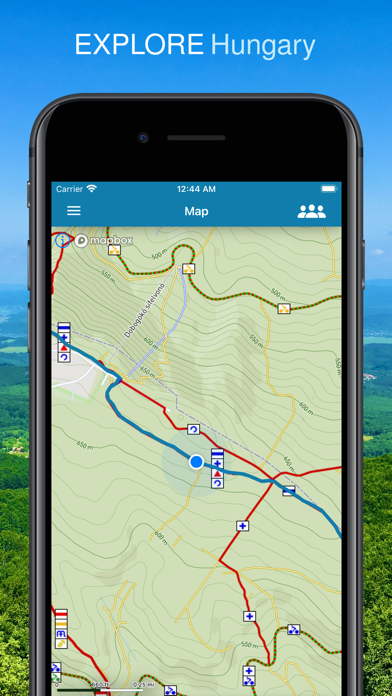 National Blue Trail OKT Screenshot