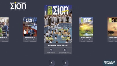 Revista Zion Internacional Screenshot
