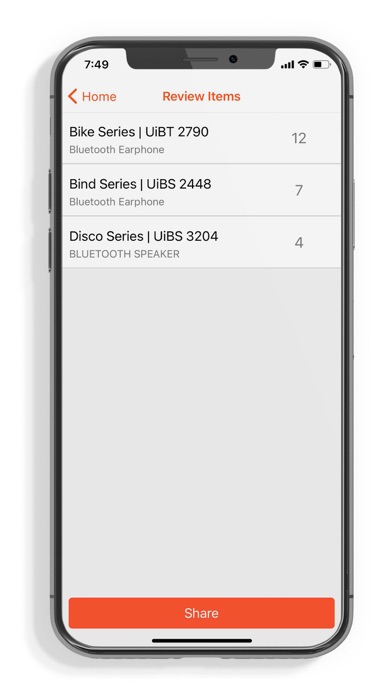 U&i Reseller's App Screenshot