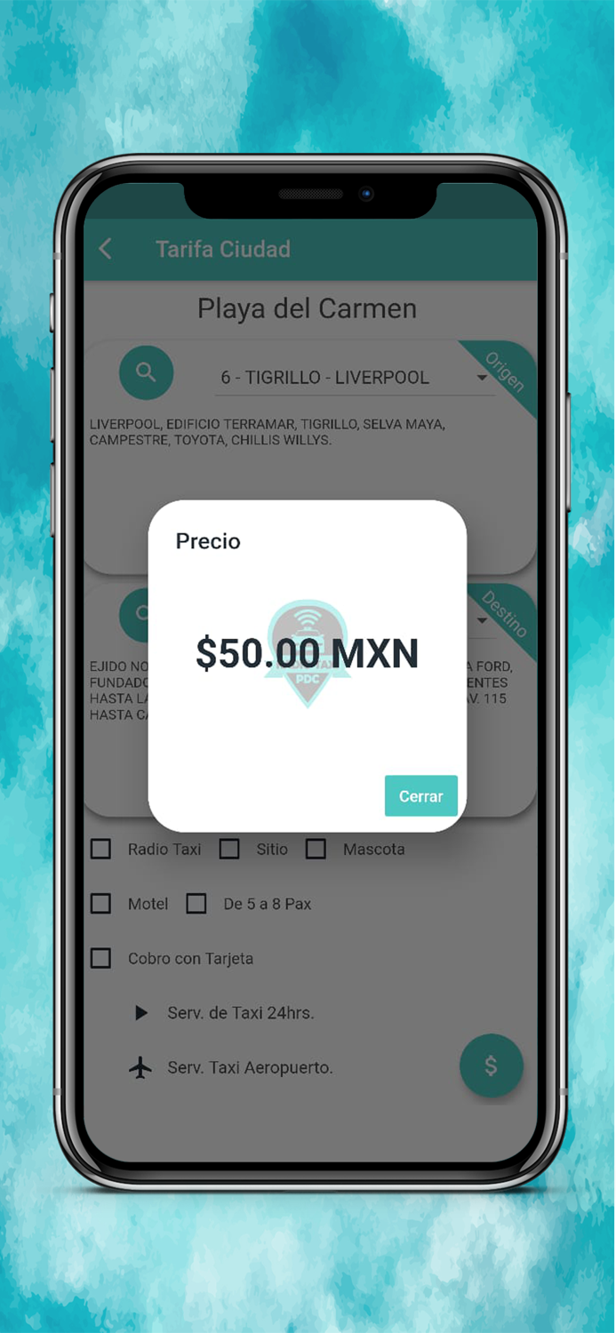 Tarifario Radio Taxi PDC