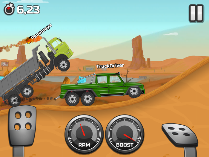 Truck Racing - Offroad Hills