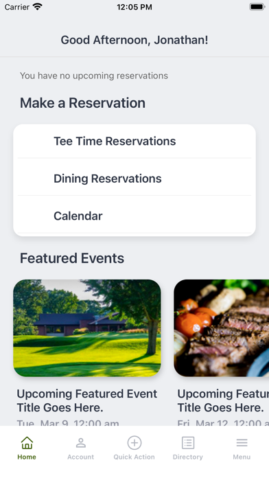 Kenosha CC Screenshot