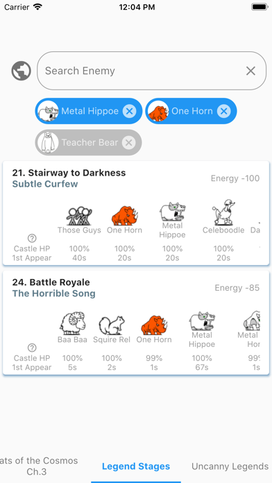 BTL-Cats Bounty Mission Search Screenshot