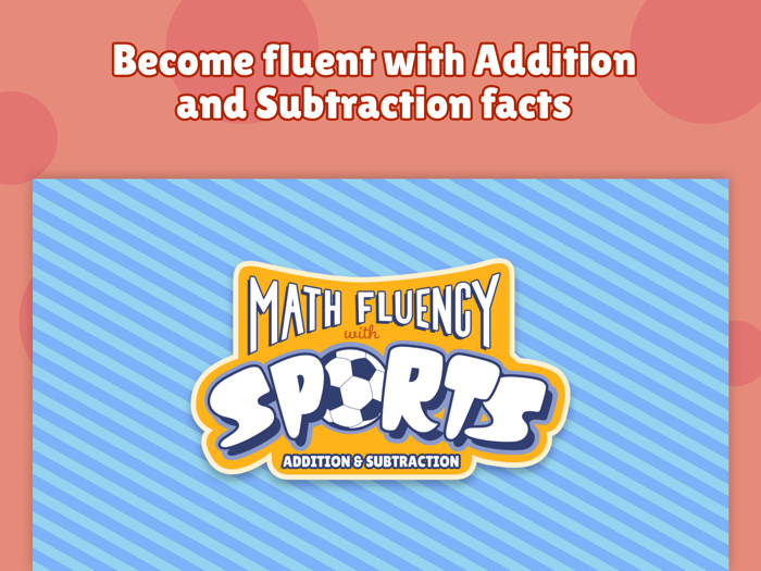 Math Fluency with Sports –