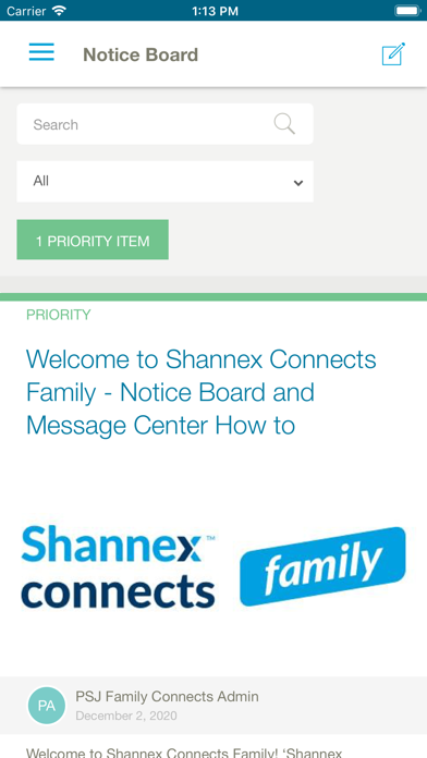 Shannex Connects Family Screenshot