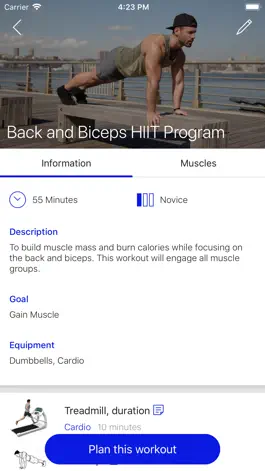 Game screenshot Personal Training  Network apk
