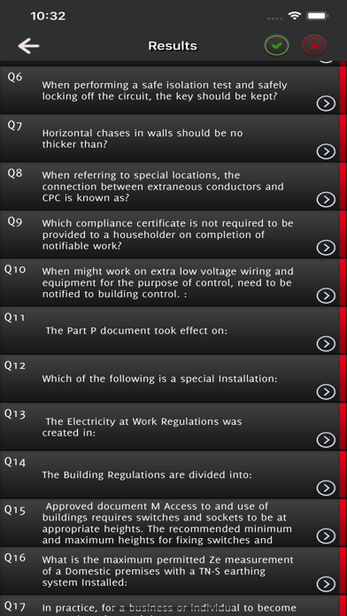 C&G 2393 Part P Exam Test Screenshot