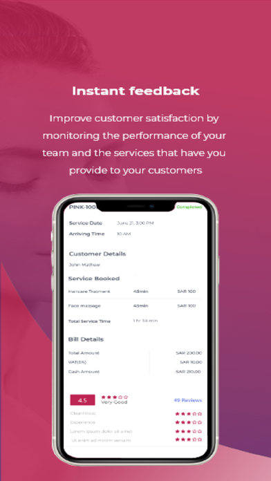 Pink for Business Screenshot