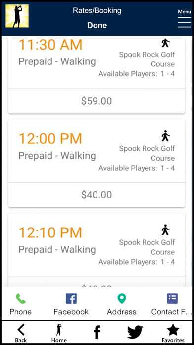 GolfDay New York Metro Screenshot