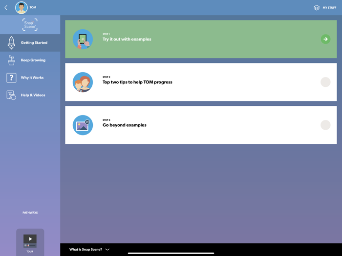 Pathways for Snap Scene
