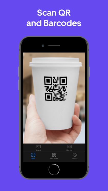 QR Code Reader App.