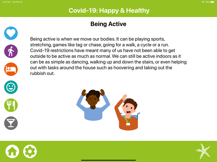 COVID-19 Happy and Healthy