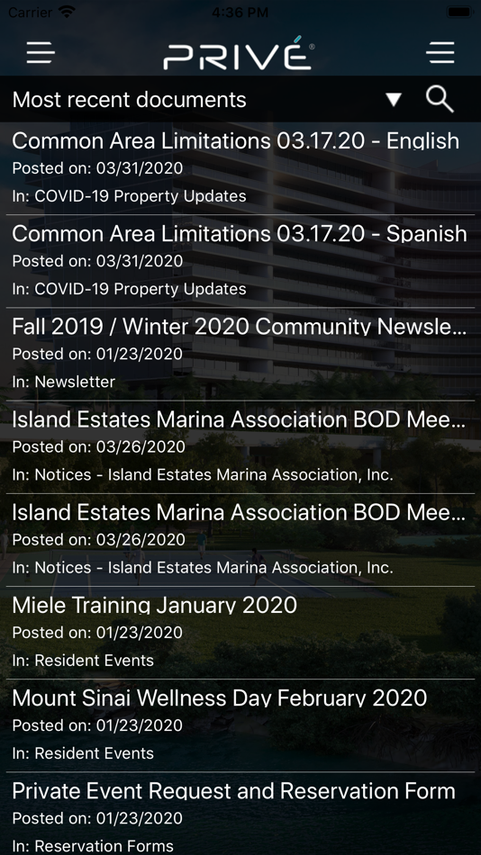 #8. Prive at Island Estates (iOS) 由: Unified Technology Group, LLC