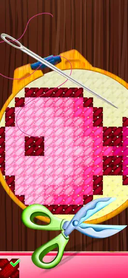 Game screenshot Knitting Master Stitch Game apk