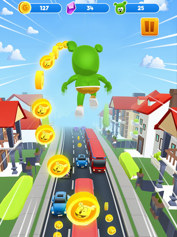 Gummy Bear Run Endless Running