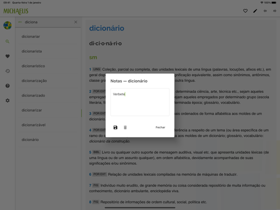 Screenshot #6 pour Dicionário Michaelis Português