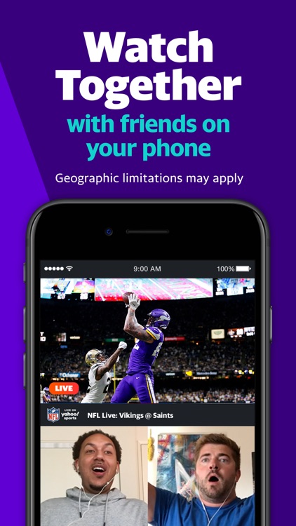 Yahoo Sports: Watch NFL games