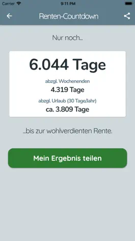 Game screenshot Countdown zur Rente hack