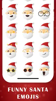 How to cancel & delete santa emojis 4