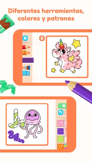 Captura de pantalla de Keiki Colorear Juegos De Niños en iPhone 5