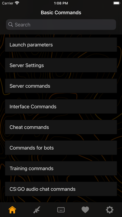 CS:GO Commands Screenshot