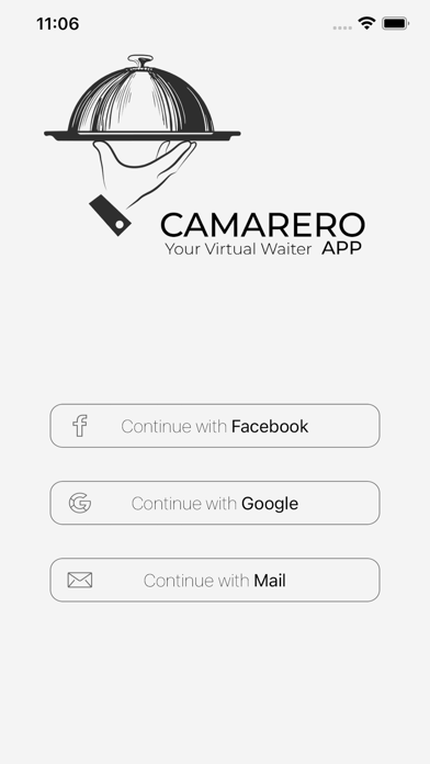 Camarero App Screenshot