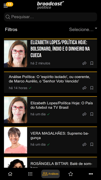 Broadcast Político Screenshot