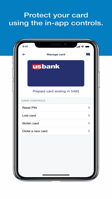 U.S. Bank ReliaCard Screenshot