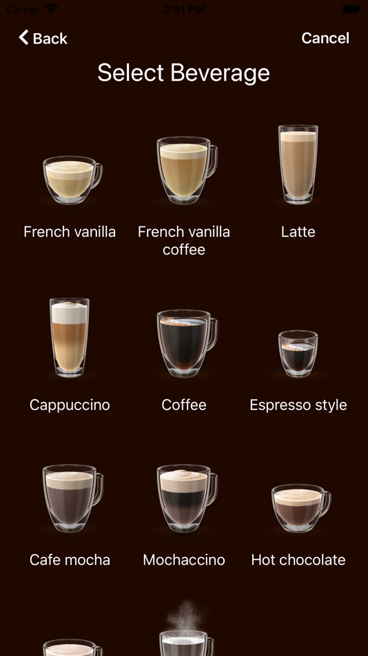 #3. Remote Brew for Bean to Cup (iOS) By: Keurig Green Mountain, Inc.