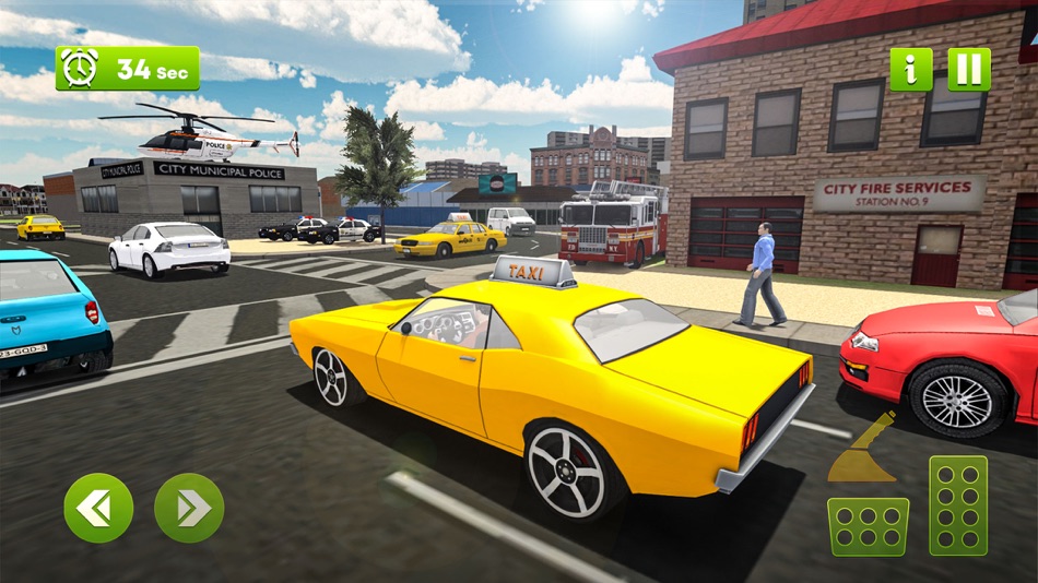 #5. Virtual Single Dad Taxi Driver (iOS) 由: Sundas Ahmed