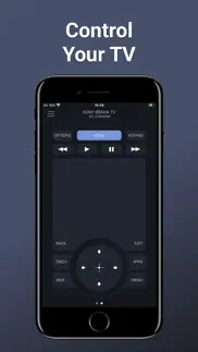 remote control for sony tvs iphone screenshot 2