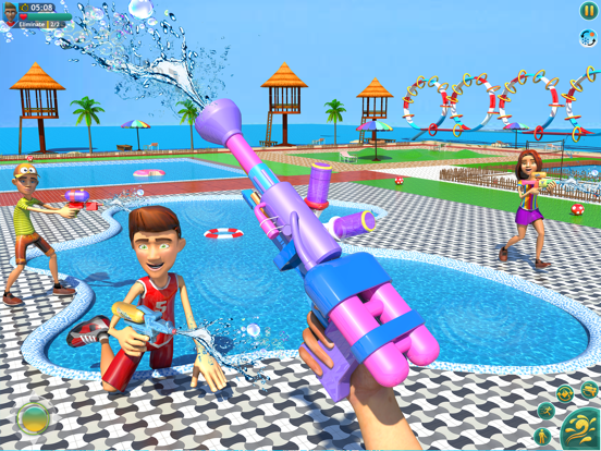Screenshot #4 pour Parc aquatique Shooting Clash