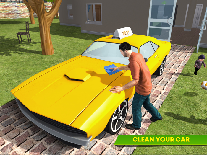 Virtual Single Dad Taxi Driver