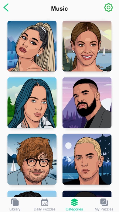 Celebrity Jigsaw Puzzles 2021 Screenshot