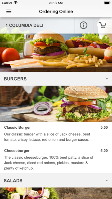 1 Columbia Deli Screenshot