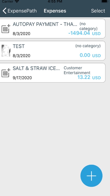 ExpensePath Mobile v2 screenshot-8