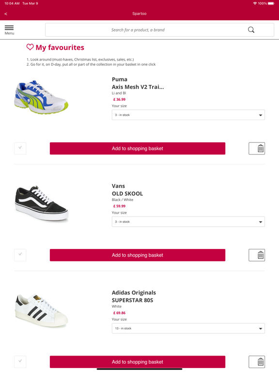 Screenshot #6 pour Chaussures & Shopping Spartoo