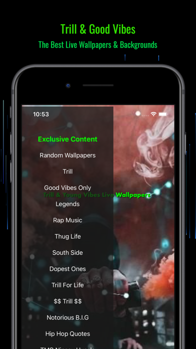 Trill Wallpapers Live · Screenshot