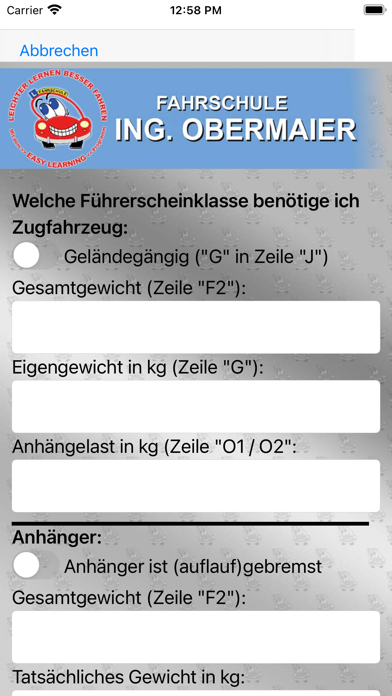 Screenshot #3 pour Fahrschule Obermaier