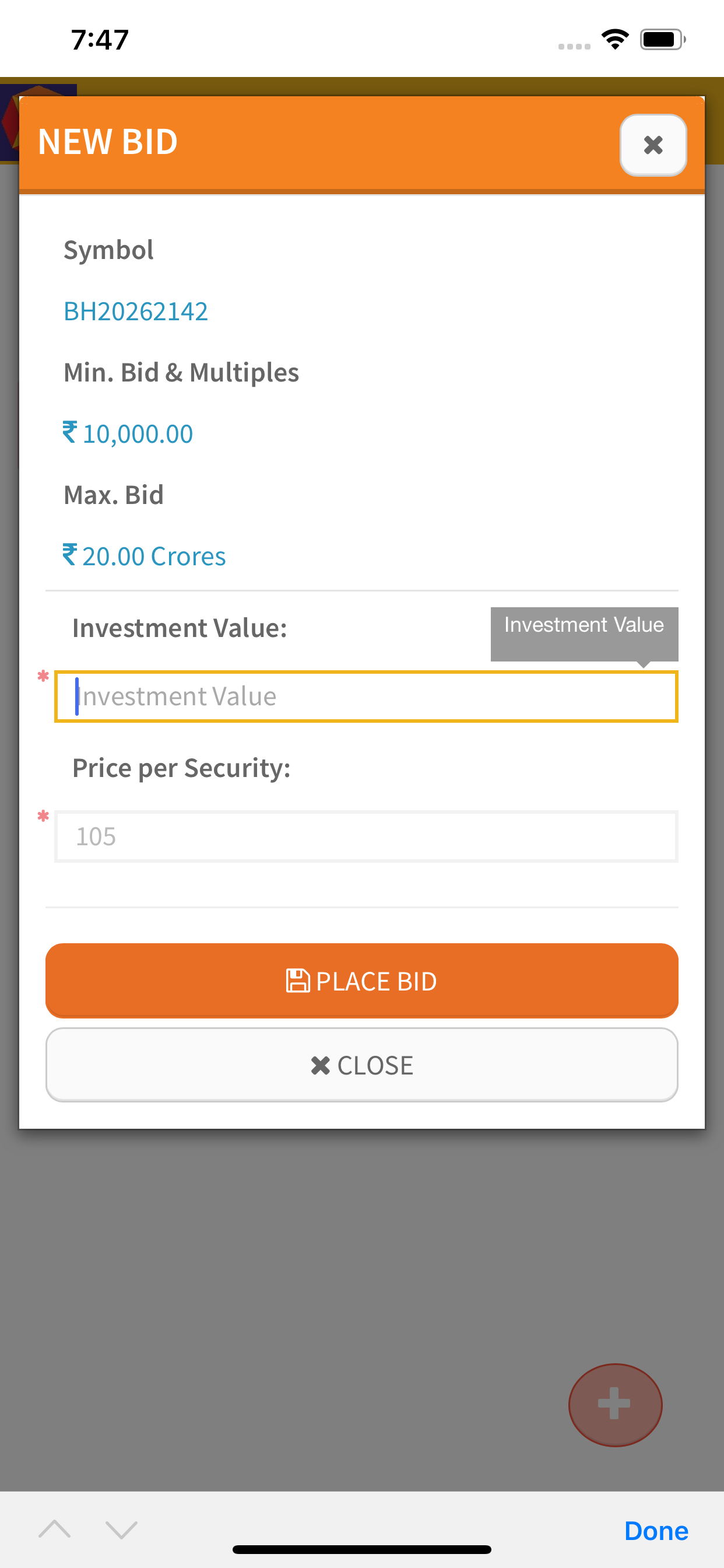 NSE goBID