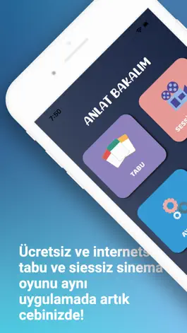 Game screenshot Anlat Bakalım & Sessiz Sinema mod apk