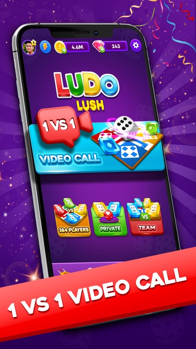 Ludo Lush-Ludo with Video Chat Screenshot