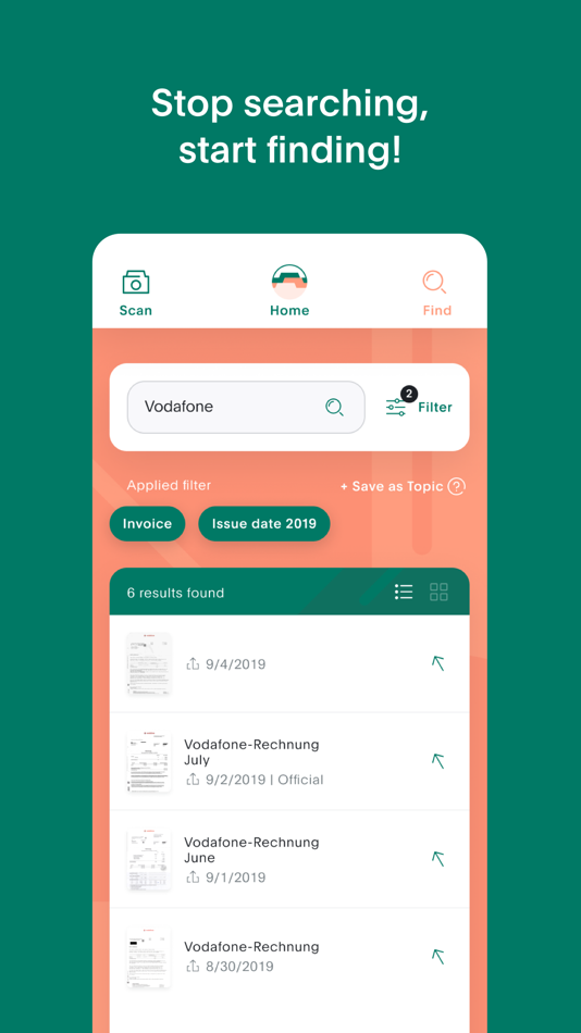 #4. docomondo – smart filing (macOS) 由: Panera Tec AG