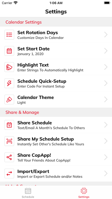 CopApp Shift Calendar Scheduleのおすすめ画像10