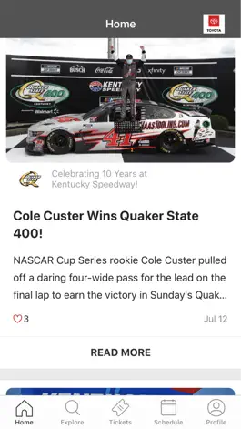 Game screenshot Kentucky Speedway apk