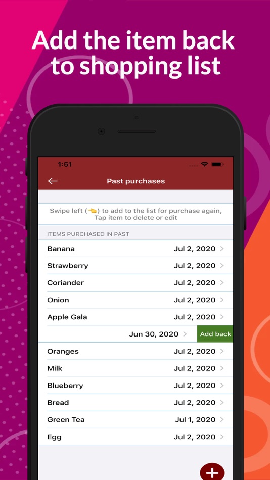 #4. Grocery List - Create & Manage (iOS) 由: Pandurang Yachwad