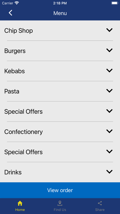 Joes Food Bar Screenshot